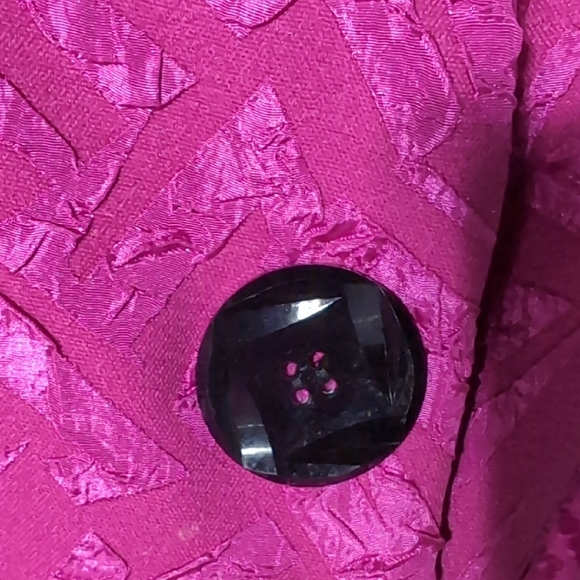 Frank Lyman Design Fuchsia Textured Blazer - Picture 3 of 7